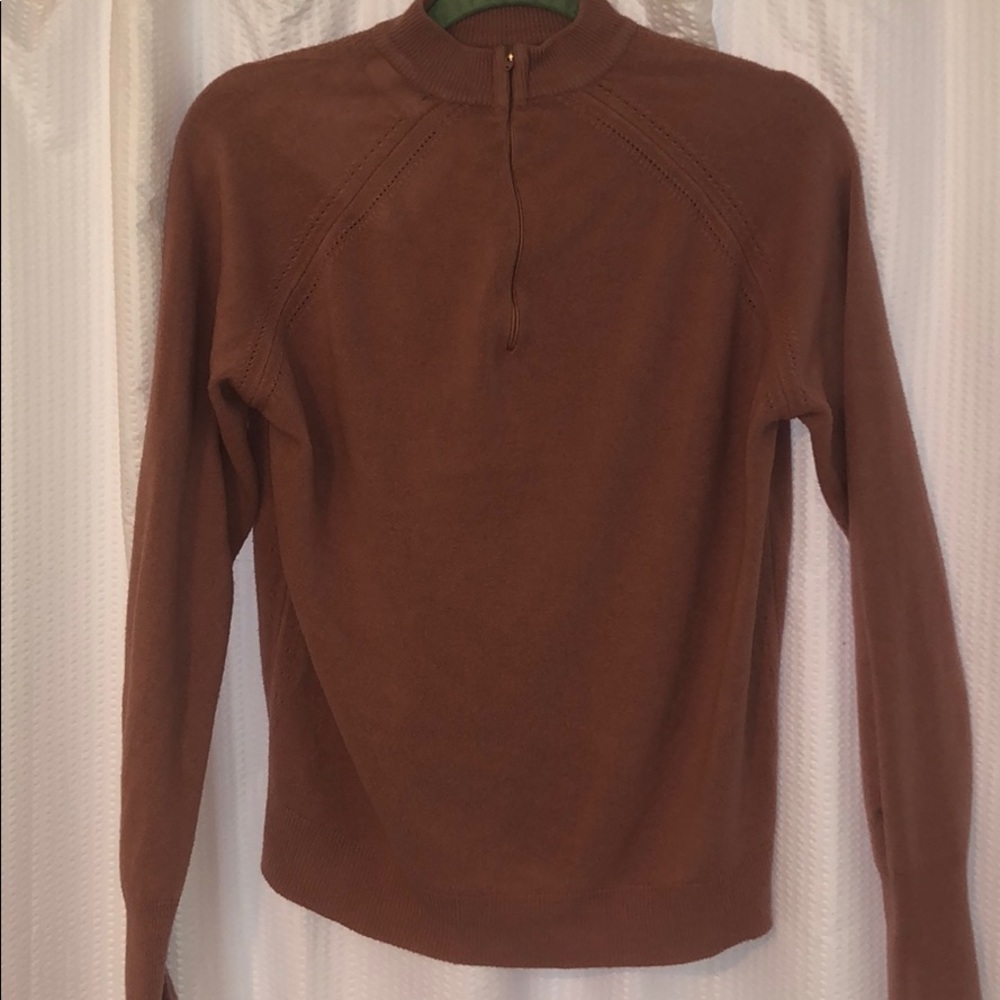 sweater half zip
